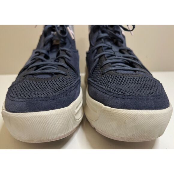 Sorel Women's ONA 503 Mid-Sneaker in blue. Size 9. - Picture 2 of 8